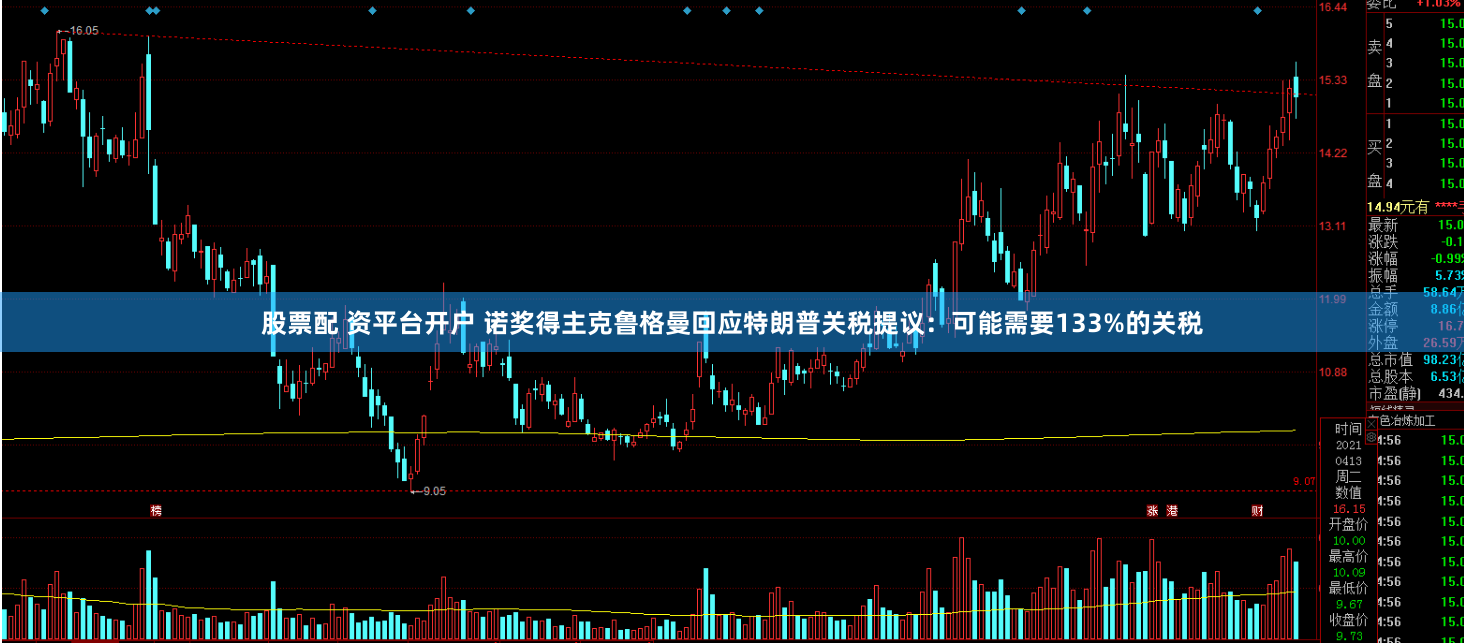 股票配 资平台开户 诺奖得主克鲁格曼回应特朗普关税提议：可能需要133%的关税